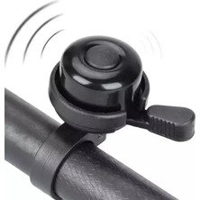 Lidyahan Store Ultra Light Siyah Metal Bisiklet Zili Çın Çın Bisiklet Zili Sağlam