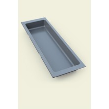 Lidyahan Store Mutfak Çekmece Içi Tek Bölmeli Kepçelik-Kaşıklık 16CMX48CM(BOYDAN 4cm Kesilebilir)