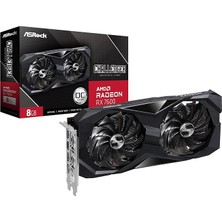Lidyahan Store Amd Radeon Rx 7600 Challenger 8gb Oc Ekran Kartı - 8gb Gddr6, 128-BIT, Vrr, 8k, 1x HDMI 2.1, 3x Display Port