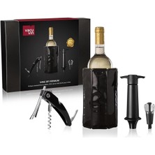 Lidyahan Store Vin Premium Şarap Seti 4 Parça Hediye Kutulu