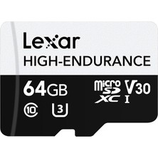 Lidyahan Store High Endurance 64GB Micro Sd 100MB V30 4K Hafıza Kartı