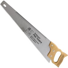 Lidyahan Store Saplı 50 cm Pala Testere Ağaç Tahta Sunta Bağ Dal Kesme Budama Güçlü Çapraz Dişli Cetvel Ölçme