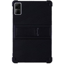 Lidyahan Store Xiaomi Redmi Pad 10.61 Inch Tablet Için Standlı Silikon Kılıf - Siyah AL3309