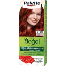 Lidyahan Store Kalıcı Doğal Renkler Saç Boyası 6-88 Ateş Kızılı Saç Boyası