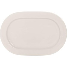 Lidyahan Store 04ALM002985 Silhouette Kayık Tabak, Porselen, Modern, Tekli