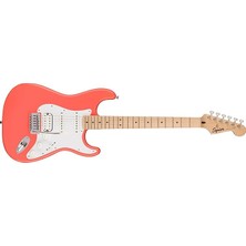 Lidyahan Store Squier Stratocaster Hss Mn Tahiti Mercan - Elektro Gitar