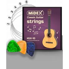 Lidyahan Store Kgx-10 Klasik Gitar Teli Takımı ve Pena Seti