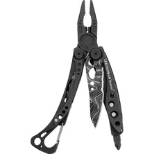 Lidyahan Store Skeletool Multitool - Black Topo Blade