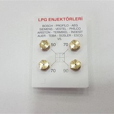 Lidyahan Store Vestel Ankastre Set Üstü Lpg Ocak Memesi 4lü Set Tüp Gaz Enjektörü