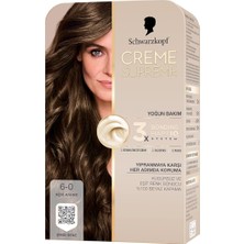 Lidyahan Store Creme Supreme Saç Boyası 6-0 Açık Kahve