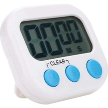 Lidyahan Store Büyük Ekranlı ve Rakamlı Dijital Mutfak Saati, Dijital Zamanlayıcı ve Kronometre, Mutfak Saati