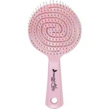 Lidyahan Store Pro 3D Flexi Kontrol Açma Tarama Saç Fırçası Pembe - 40