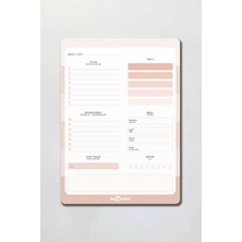 Lidyahan Store Color Günlük Planlayıcı Blok Naturel