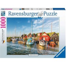 Lidyahan Store 170920 1000 Parçalı Puzzle Romantik Liman, Renkli