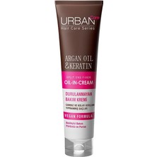 Lidyahan Store Care Argan Yağı &amp; Keratin Kolay Kırılan Saçlara Özel Durulanmayan Bakım Kremi 150 Ml- Vegan