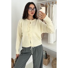 Noa Noa Kadın Fiyonk Detaylı Dokulu Triko – Yaratıcı & Şehirli Stil