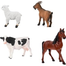 Belle Fusion Bfs Bma-14 Pvc Pakette Dörtlü Çiftlik Hayvanları