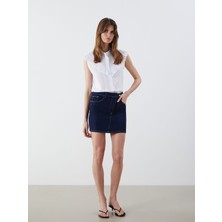 Lc Waikiki Yeni Sezon Standart Fit Mini Jean Etek