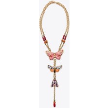 Royaleks Kelebek Kolye - Altın