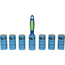 Lidyahan Store Co. Kedi Köpek Saç Kıl Tüy Toplayıcı Rulo 1 Rulo 6 Yedek Her Biri 60 Yaprak