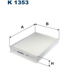 A3 Fıltron K1353 Polen Fıltresı Mercedes W205 S205 C205 A205 C257 W213 W166 W463 A1668300218