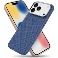 Kip GSM Iphone 17 Pro Max Uyumlu Kılıf Kamera Koruma Magsafe Sarj Destekli Karbon Fiber Görünüm Kapak
