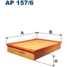 Fıltron AP157.6 Hava Fıltresı Mercedes Sprınter OM651 B906 B907 B910 . Vw Crafter 30-35-50 A0000903751-2E0129620D