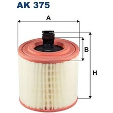 Fıltron AK375 Hava Filtresi Opel Astra K 15>22 1.0-1.4-1.6 Xfl-Xft-Dth-Dte-Dtı-Dtn-Xnt-Dtr-Sht 39030321-13489640-13367308