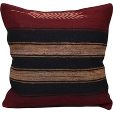 Kilim Antik El Dokuma Kilim Kırlent Yastık Kılıfı 0187 - Yeni - Çok Renkli