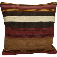 Kilim Antik El Dokuma Kilim Kırlent Yastık Kılıfı 0173 - Yeni - Çok Renkli