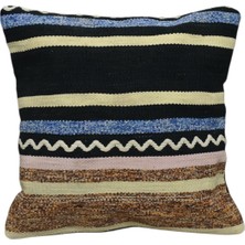 Kilim Antik El Dokuma Kilim Kırlent Yastık Kılıfı 0190 - Yeni - Çok Renkli