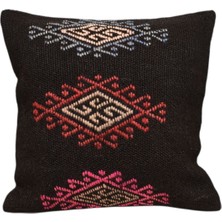 Kilim Antik El Dokuma Kilim Kırlent Yastık Kılıfı 0201 - Yeni - Çok Renkli