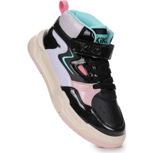 Kiko Kids Hayka-3 Cırtlı Kız Çocuk Spor Ayakkabı