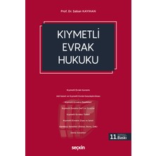 Seçkin Yayıncılık Kıymetli Evrak Hukuku