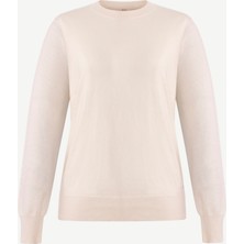 Yargıcı İpek Kaşmir Regular Bisiklet Yaka Uzun Kol Kazak