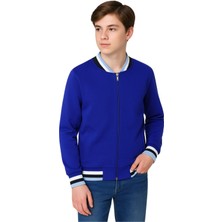 Crassi Erkek Çocuk Hırka Okulluk 2 Iplik Mevsimlik Koyu Mavi