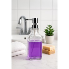 Depa Cam Kare Sıvı Sabunluk 750 ml