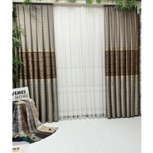 Nivemes Home Nivemeshome Jewel 1/3 Sık Pileli Tül Perde Apm