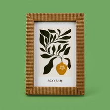 Evidea Deco Line Çerçeve - Kahverengi - 15X10 cm