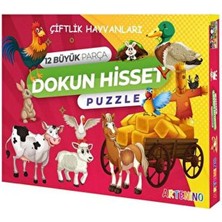 Aksiyon Global Çiftlik Hayvanları - Dokun ve Hisset Puzzle