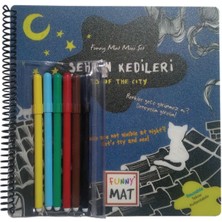 Aksiyon Global Şehrin Kedileri - Funny Mat Mini Set (Aktivite Seti)