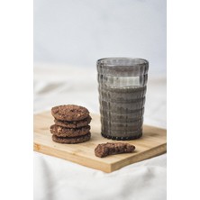 sky  allegra füme akrilik bardak | 400 ml modern su ve meşrubat bardağı | kırılmaya dayanıklı | cam değildir tekli