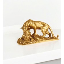 Evene Dekoratif Obje Biblo Ev Dekorasyon Heykel Salon Masa Üstü Süs Eşyası Siyah Model 62