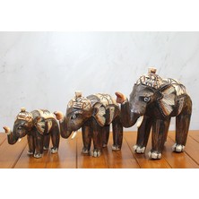 River World Fil Seti 3'lü Ahşap