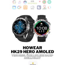 Wearfitpro HK29 Hero Amoled Gpt Nfc Sesli Asistan Gps Sağlık Spor Yeni Nesil Tüm Özelliklere Sahip Akıllı Saat