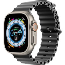 Wearfitpro Watch 8 Ultra Akıllı Saat 49MM Android ve Ios Uyumlu Arama Yapma Vidalı Kordon Kilitleme Bluetooth