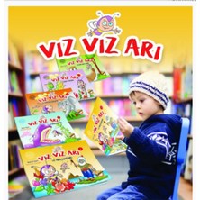 Yeni Asya Neşriyat 5'li Set Vız Vız Arı- 8140 Çizgilerle Değerler Eğitimi Demirhan Kadıoğlu Can Kardeş Yayınları