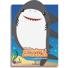 Aksiyon Global Stickerli Aktivite ve Boyamalar Deniz Canlıları