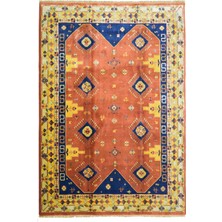 El Dokuma Iran Kaşkuli Halısı 168X231 cm (3.88 M²)