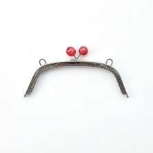 Yumakça Çanta ve Cüzdan Klipsi Gümüş Renk Narçiçeği Başlı 23 cm